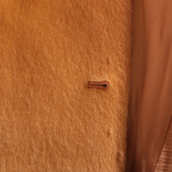 VINTAGE The Limited Orange Coat Size Small / Wool blend - Picture 6 of 8
